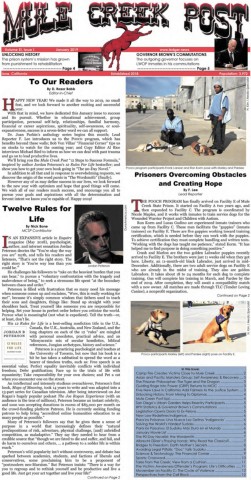 January 2019 Mule Creek Post front page