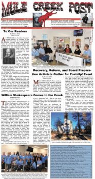 July 2019 Mule Creek Post front page