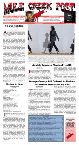 February 2021 Mule Creek Post front page