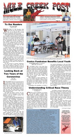 December 2021 Mule Creek Post front page
