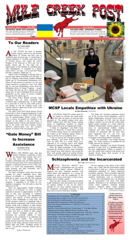 May 2022 Mule Creek Post front page