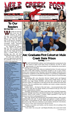 May 2023 Mule Creek Post front page